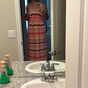 Emerald Sundae Pink Tube Dress